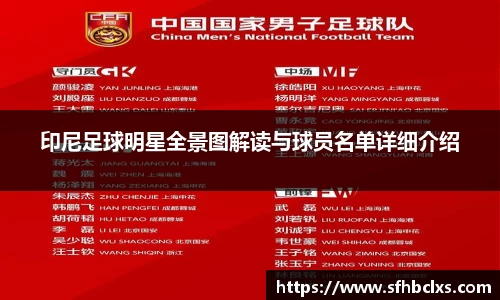 印尼足球明星全景图解读与球员名单详细介绍